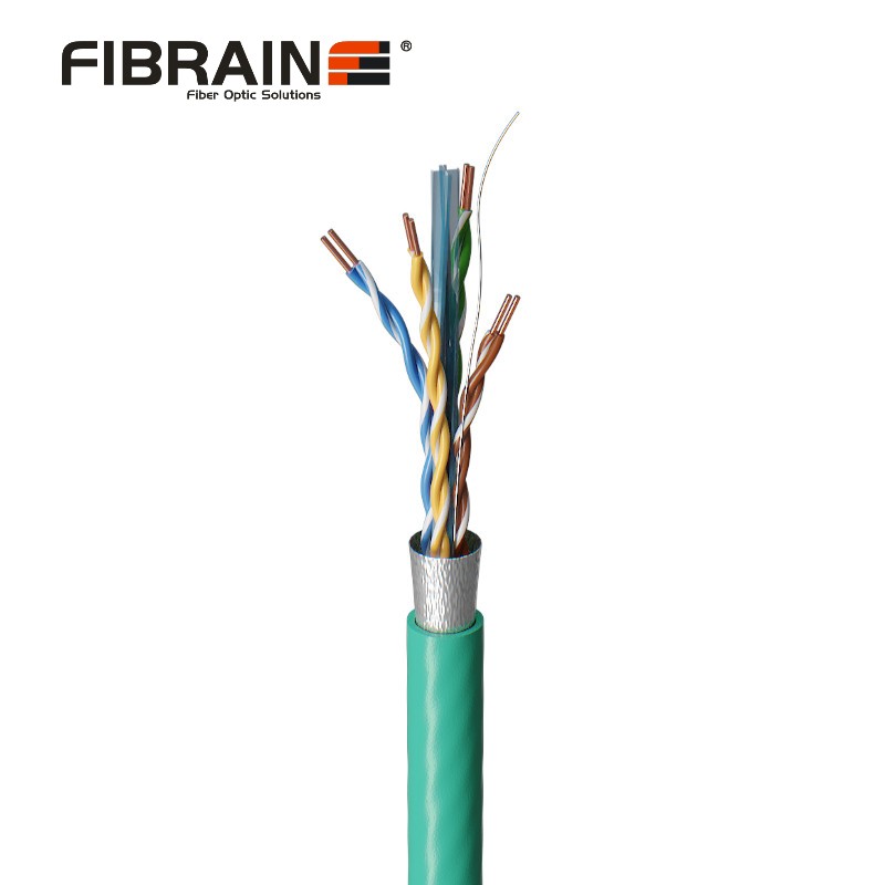 Cable F / UTP Categoría 6A - bobina de 500m (LSZH)