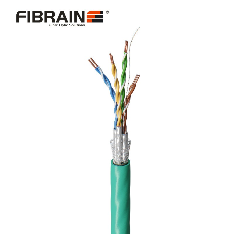Cable S / FTP Categoría 6A - bobina de 1000m (LSZH)