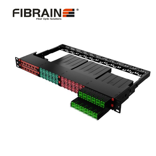 Patch Panel Vacío 1UR - Alta Densidad
