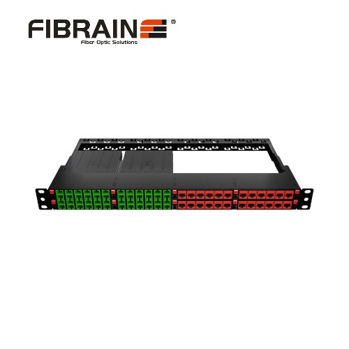 Patch Panel Vacío 1UR - Alta Densidad