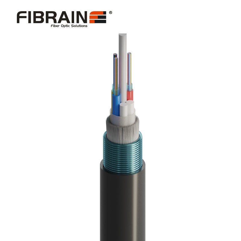 Cable de Fibra Óptica Armado Multitubo SSC-CI
