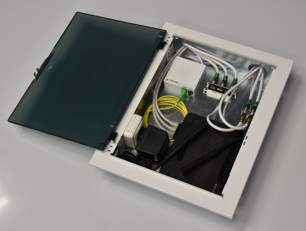 Cajas Multimedia para Fibra Optica